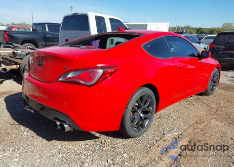 2013 Hyundai Genesis 3.8 R-Spec из США, поврежденный, VIN KMHHU6KJ3DU084938